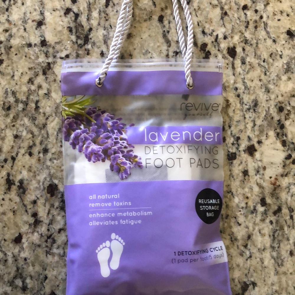 All Natural Lavender Detoxifying Foot Pads
